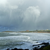Stormy Fistral, Newquay, Cornwall -  January 2014