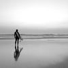 Silhouette Surfer, Newquay
